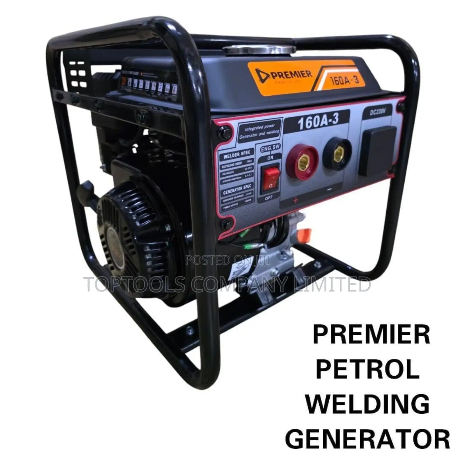 Premier Petrol Welding Generator 1kva 160amps
