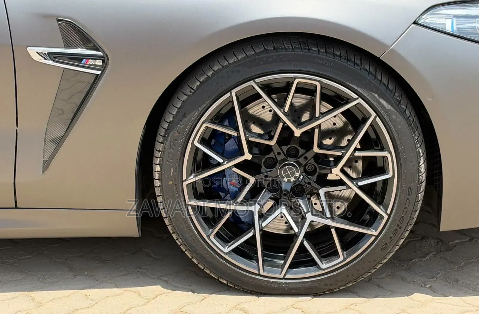 BMW M8 2020 Gray