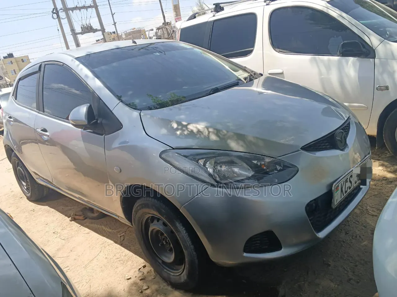 Mazda Demio 2012 Silver