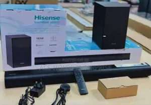 (HS1800) Hisense 2.1-Channel System- 4.5” Sub-Woofer Soundbar - 140w