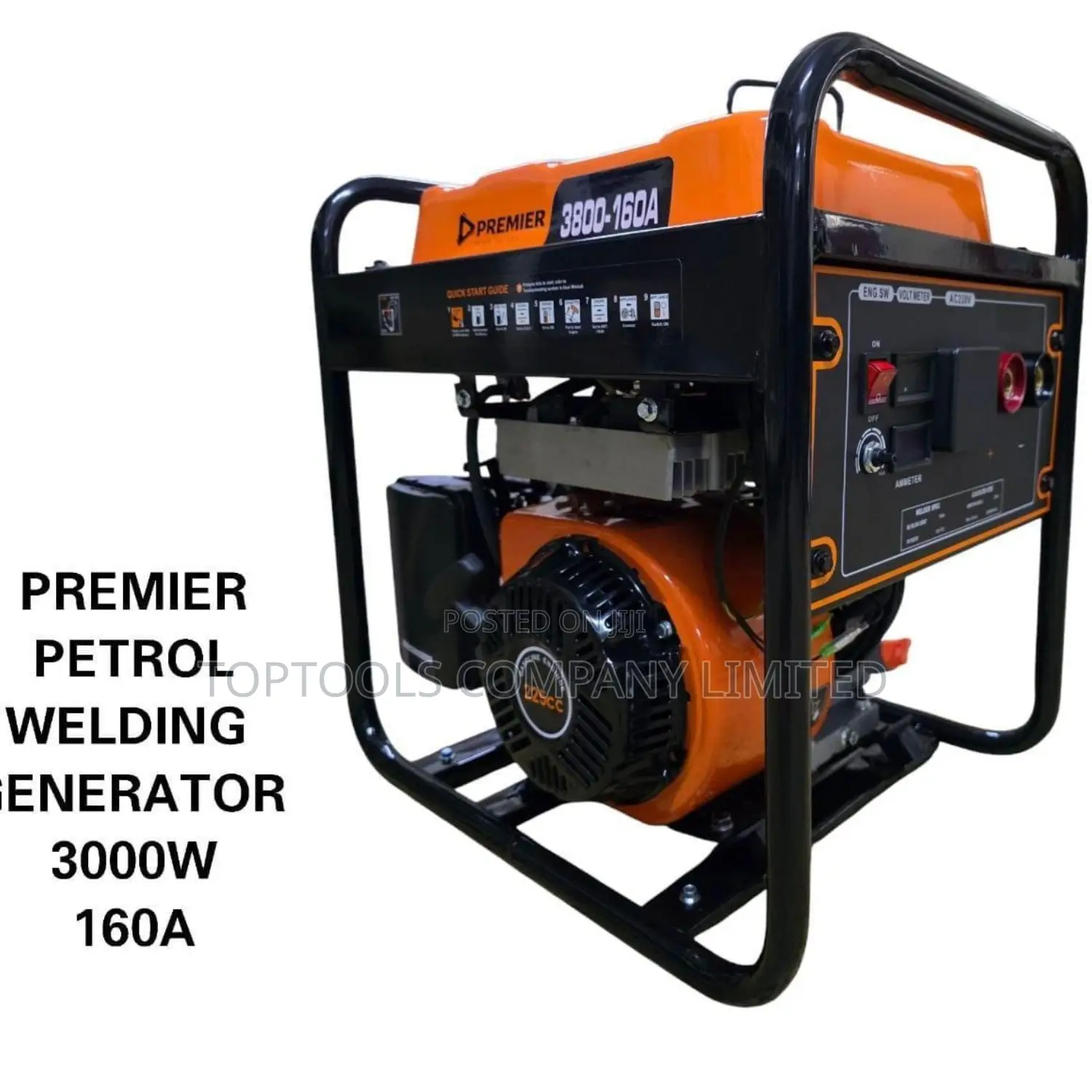 Premier Petrol Welder and Generator 3kva 160amps