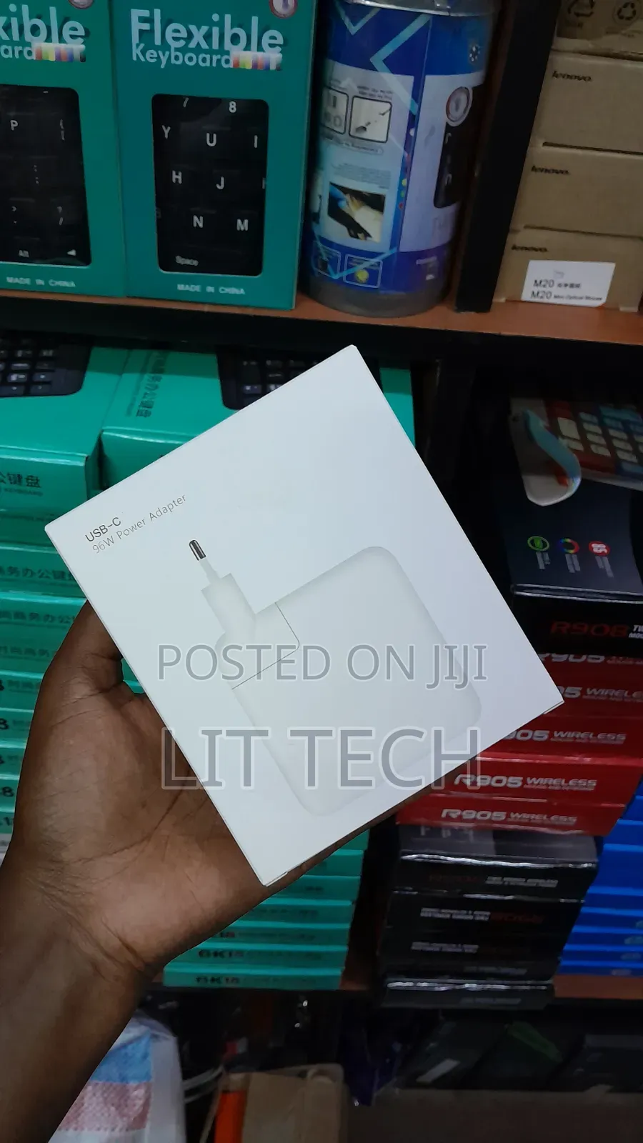 96W USB-C Power Adapter – Fast Charger for MacBook Pro & iPad