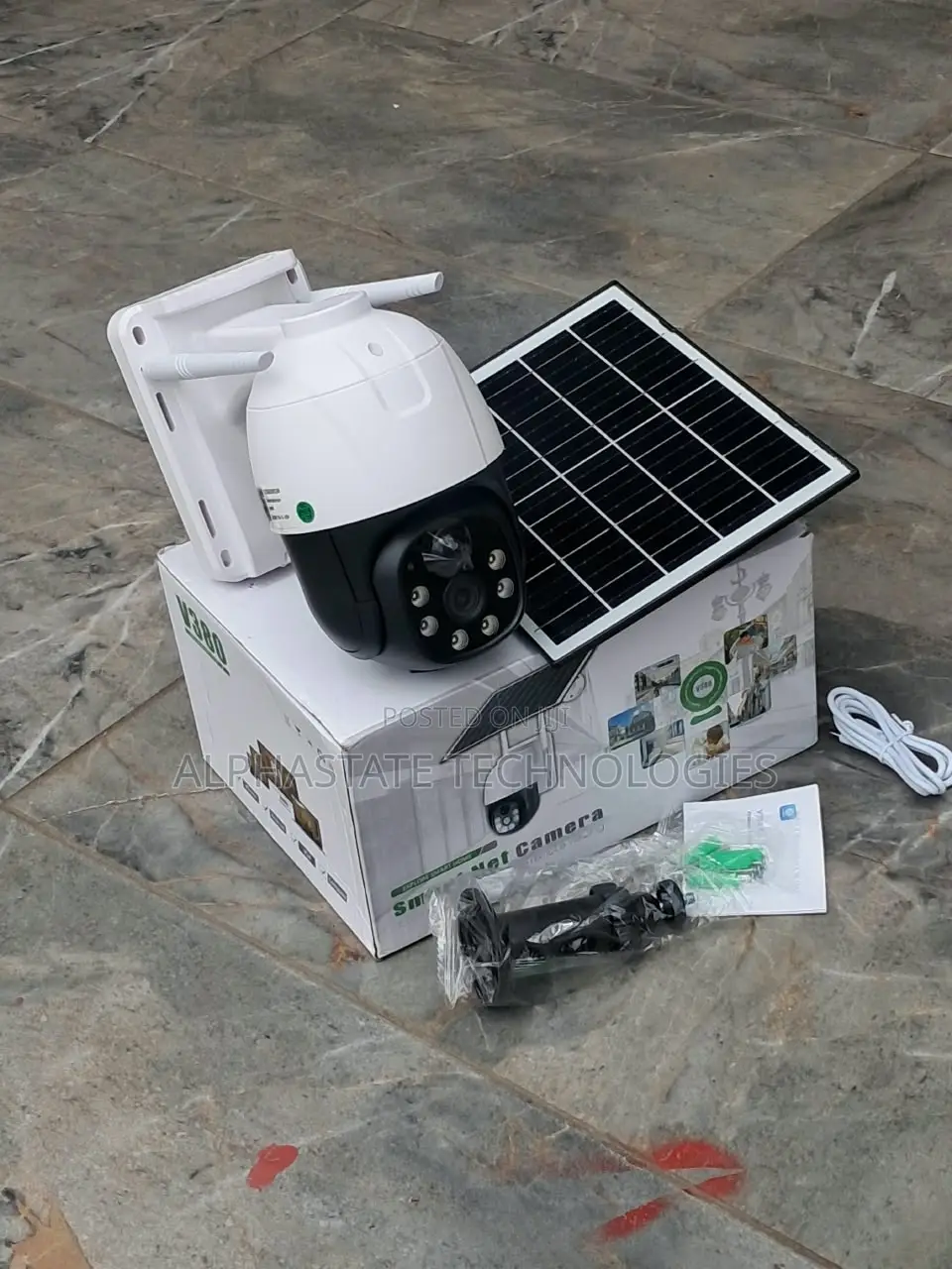4G Single Lens Solar Powered Security Camera With SIM Card Support