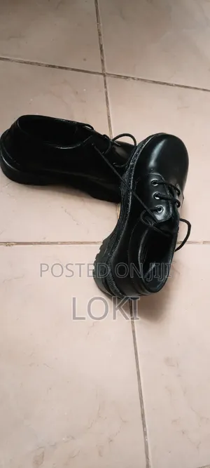 Black School Leather Shoes