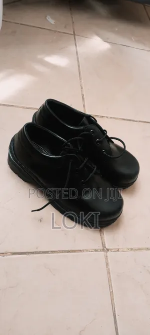 Black School Leather Shoes