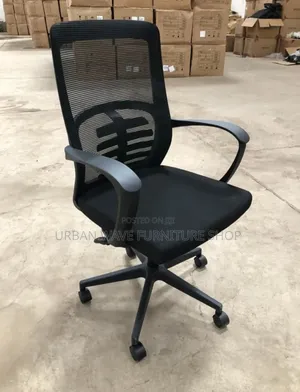 Black Orthopedic Secretary Chairs