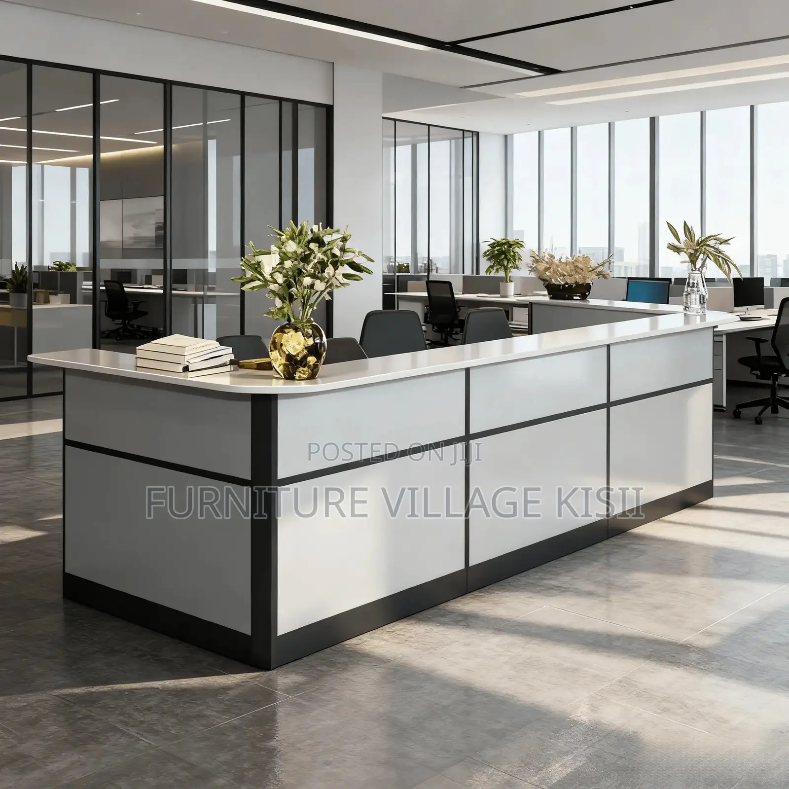 Imported Office Reception Front Desk 160cm