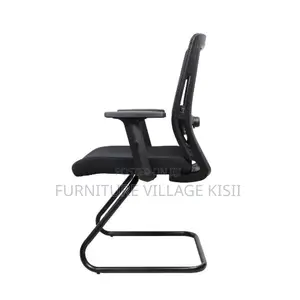 Chrome Coated Base Visitor Chair