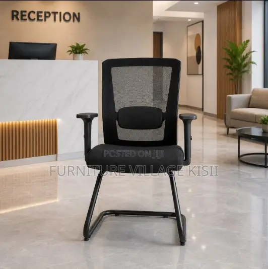 Chrome Coated Base Visitor Chair
