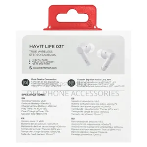 Havit Tw991 (Life 03t ) True Wireless Earbuds