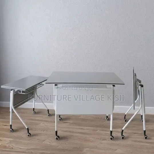 Stackable White Training Tables