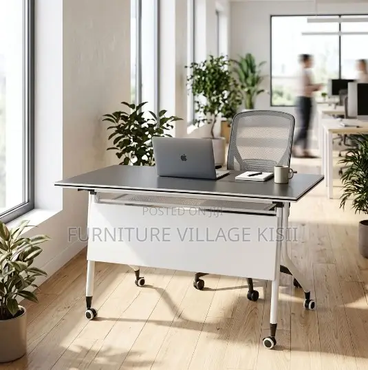 Stackable White Training Tables