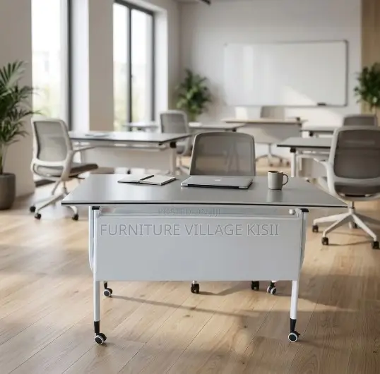 Stackable White Training Tables