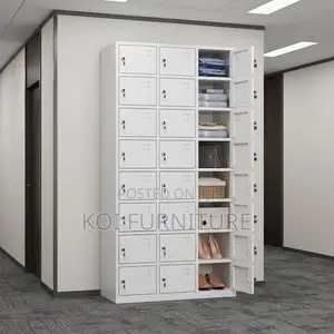 24 Lockers Executive Cabinet | Modern Gym Offices Storage Cabinet