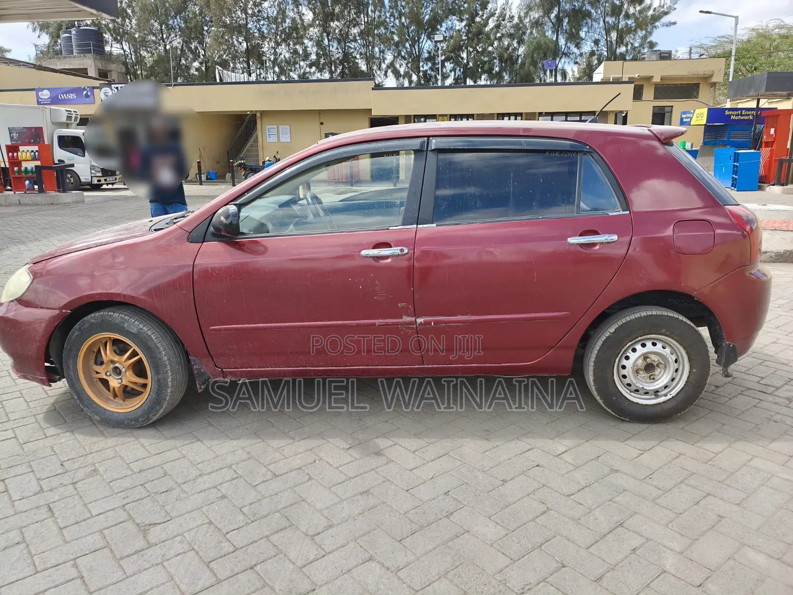 Toyota Allex 2008 Red