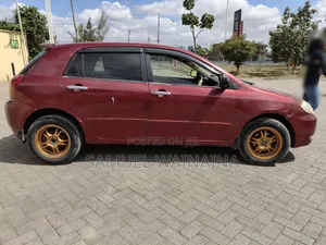 Toyota Allex 2008 Red