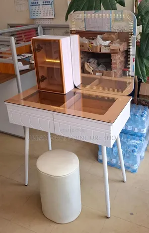 Makeup Station With Seat(dressing Mirror)