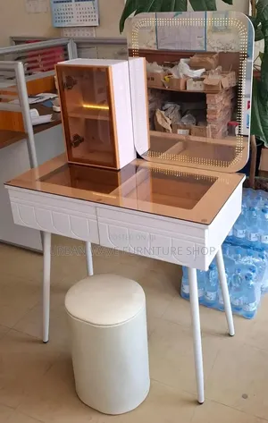 Makeup Station With Seat(dressing Mirror)