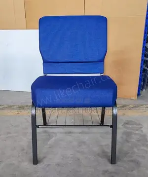 Blue Fabricated Auditorium Conference Chair