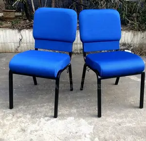 Blue Fabricated Auditorium Conference Chair