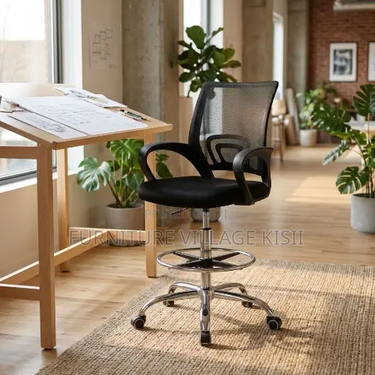 Ergonomic Clerical Cashier Seat