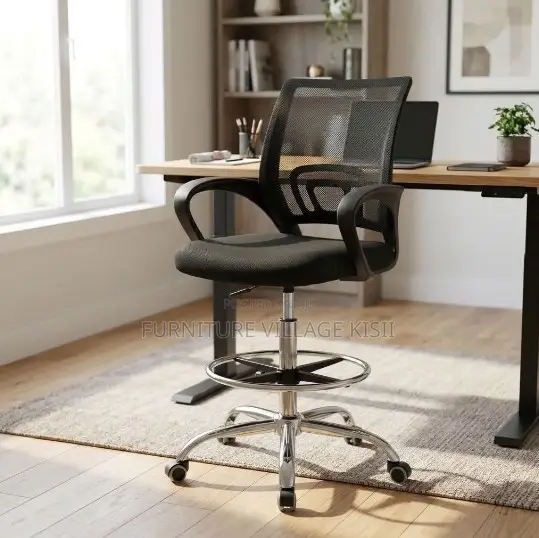 Ergonomic Clerical Cashier Seat