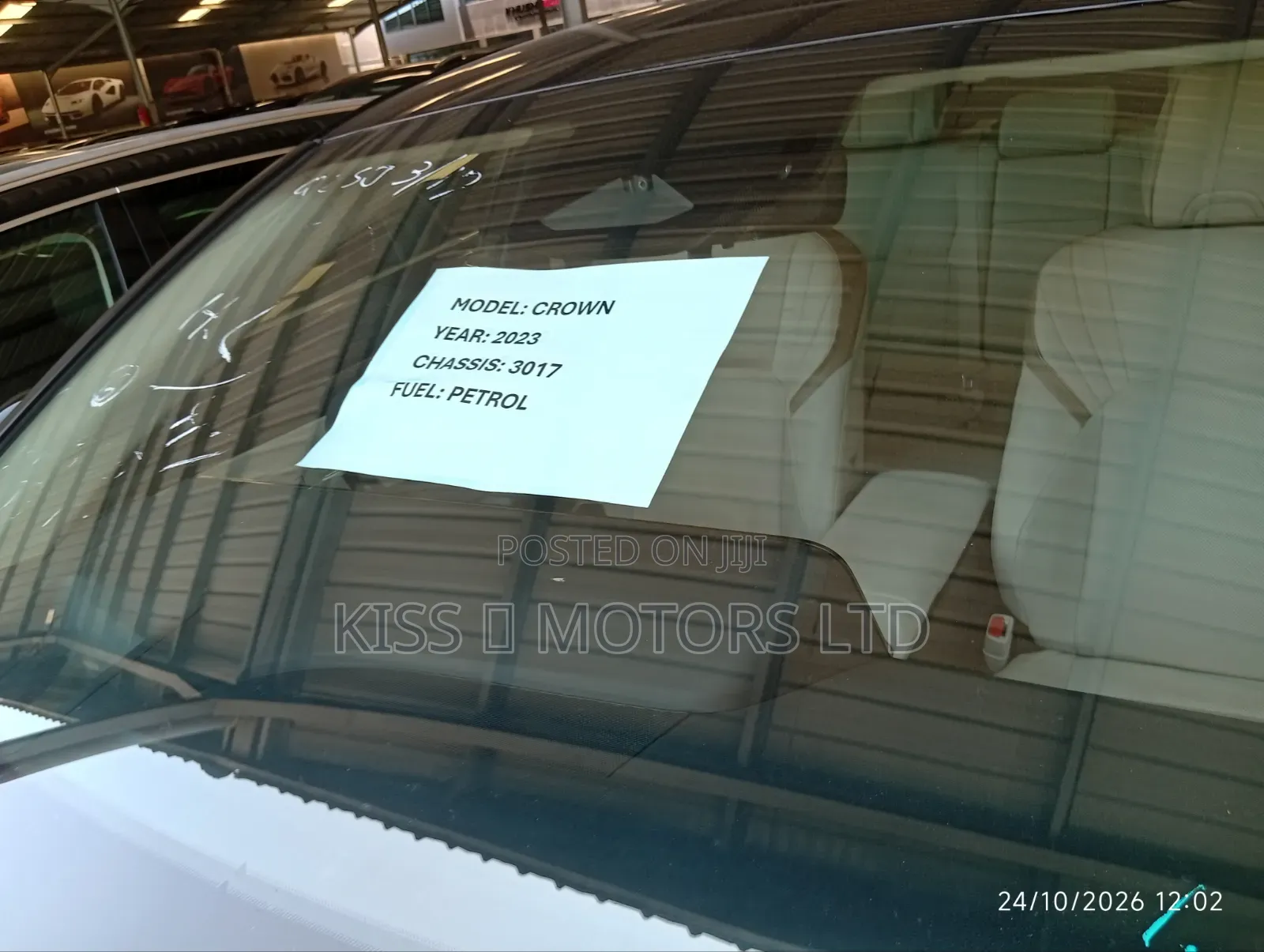 Toyota Crown XLE 2023 Black