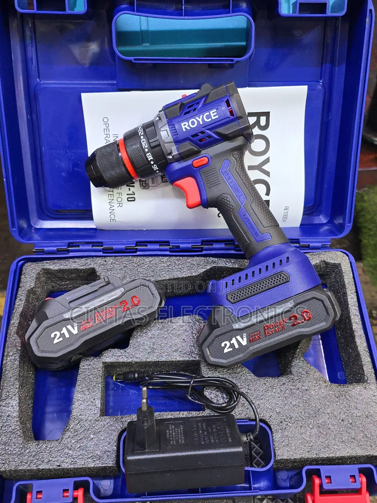 Royce Cordless Drill 21v/ Cordless Drill