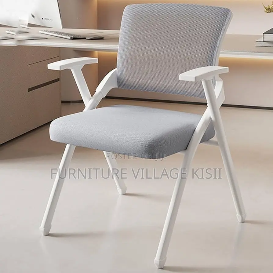 White Foldable Training Chair