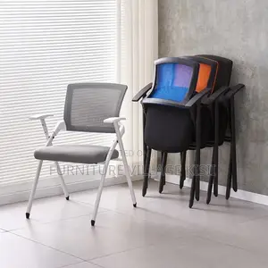 White Foldable Training Chair
