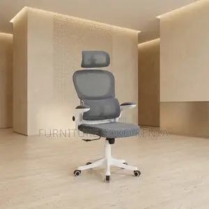 High White Chairs | Orthopedic Executive Seat