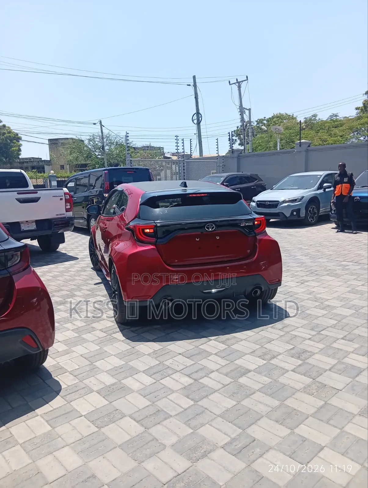 Toyota Yaris 2024 Red