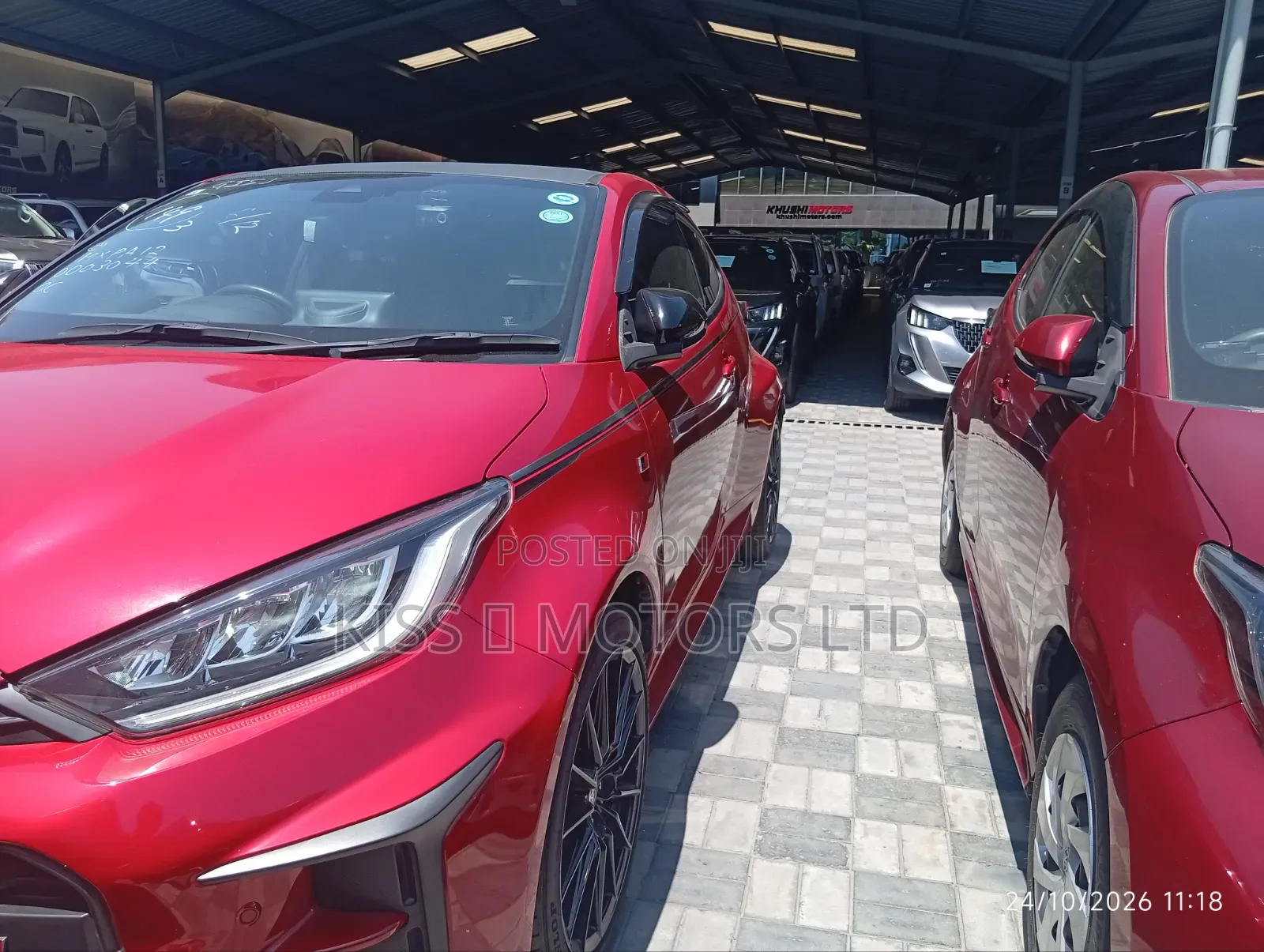 Toyota Yaris 2024 Red
