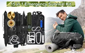 142 in 1 Hiking Emergency Survival Tool Travel Rescue Bag for Camping
