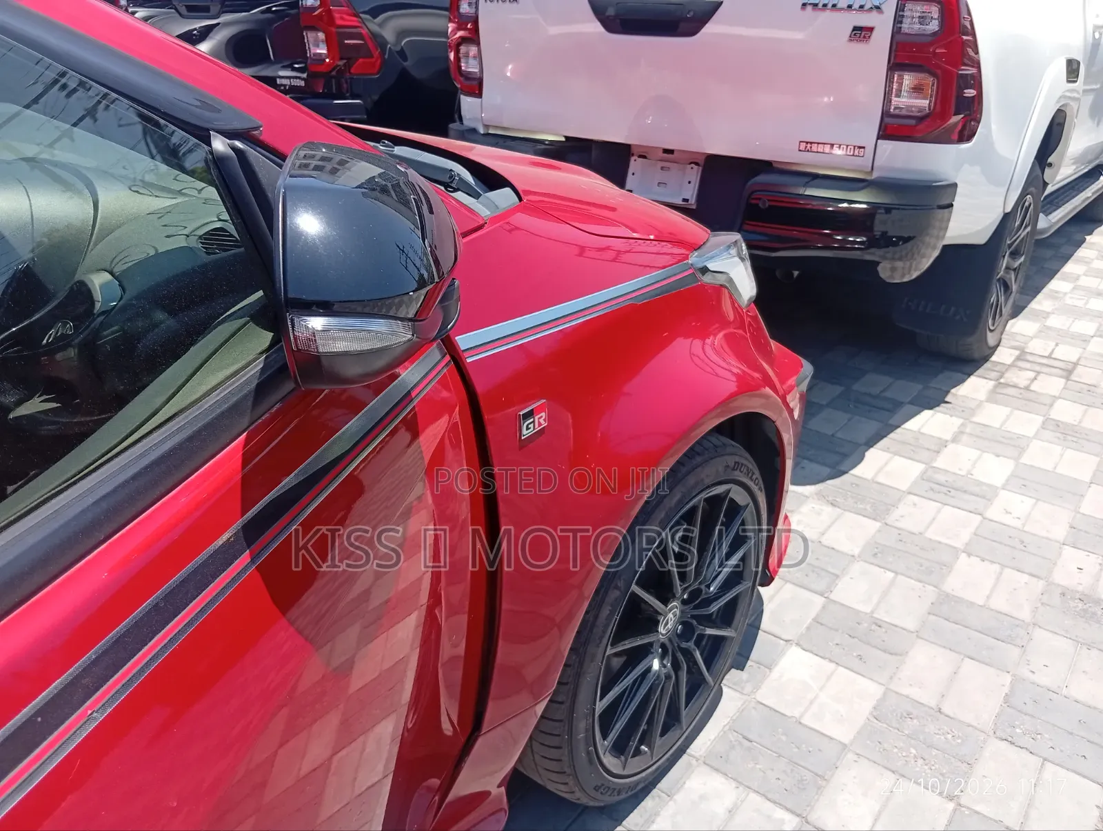Toyota Yaris 2024 Red
