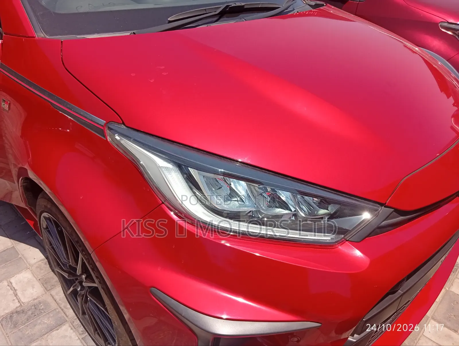 Toyota Yaris 2024 Red