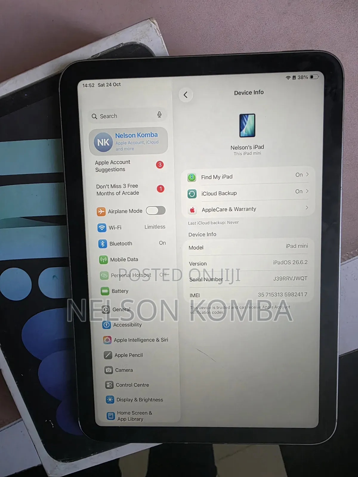 Apple iPad mini Wi-Fi + Cellular 128 GB Gray