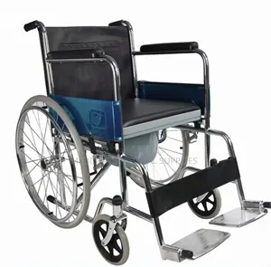 Quality and Comfortable Standard Wheelchair With Commode