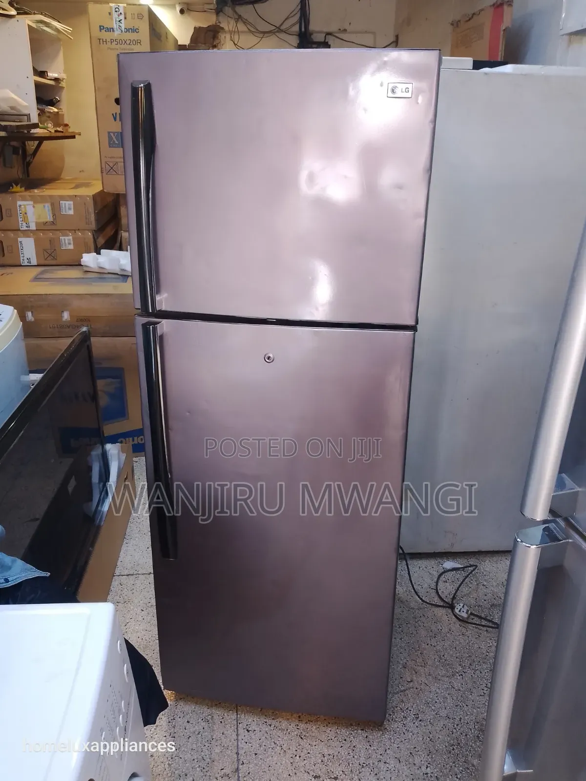 LG Double Door Fridge ( Gray)