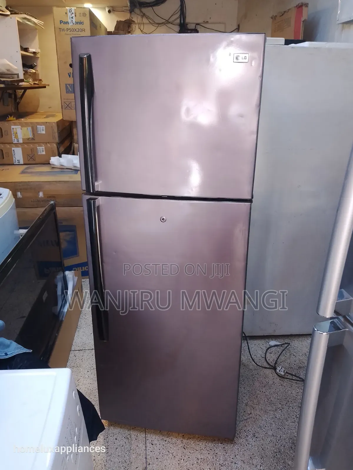 LG Double Door Fridge ( Gray)
