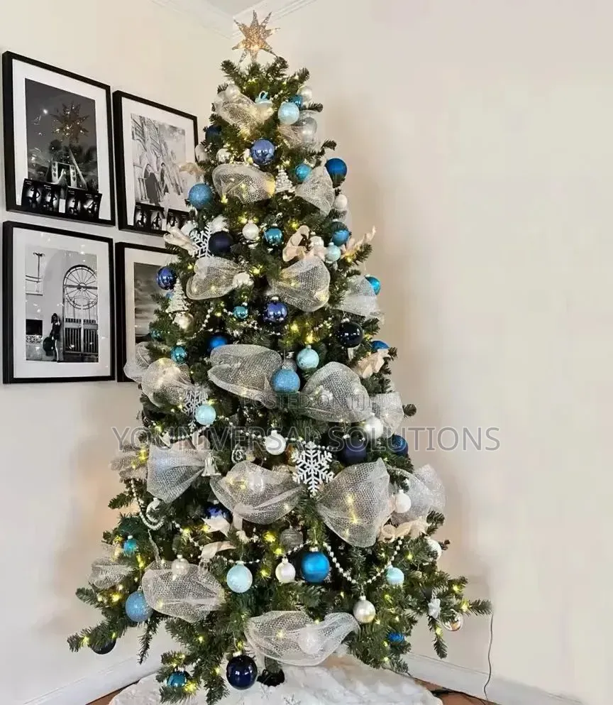 Christmas Ribbon Tree Decoration Mesh Tulle Roll Fabric