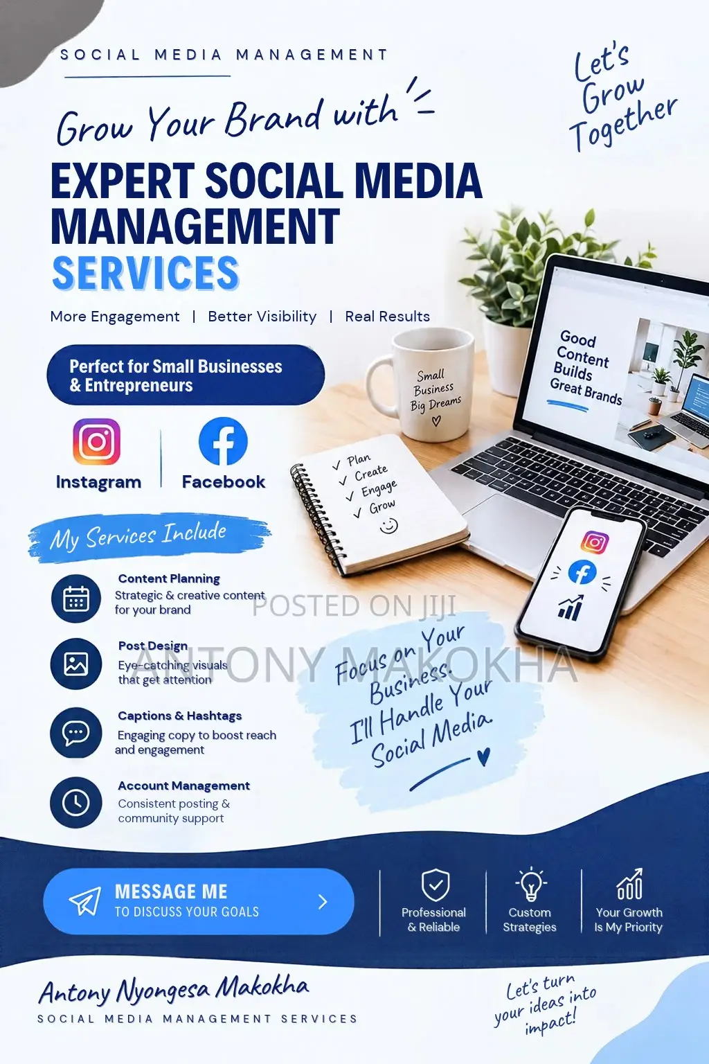 30 Day Social Media Management