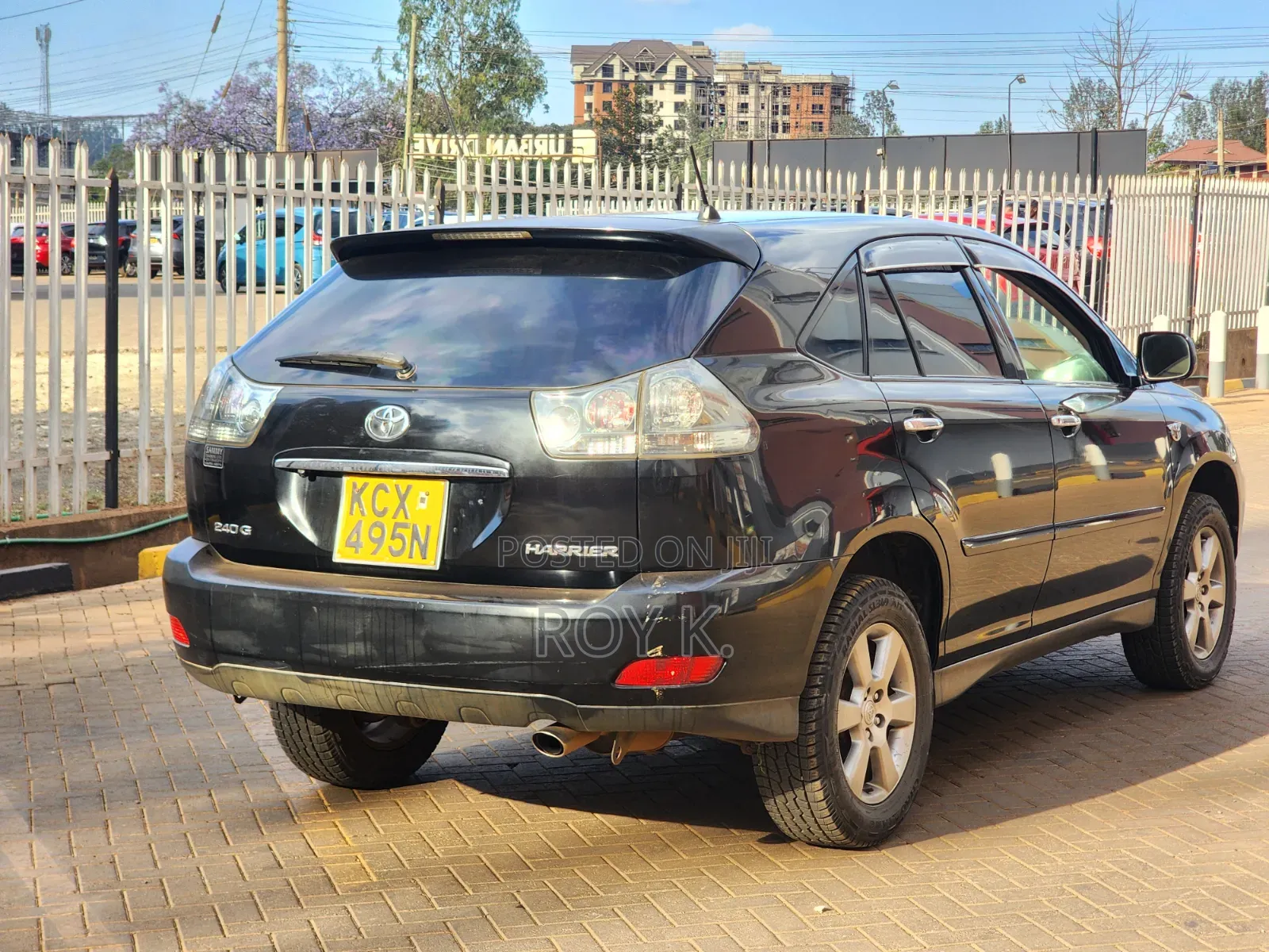 Toyota Harrier 2.4 2012 Black