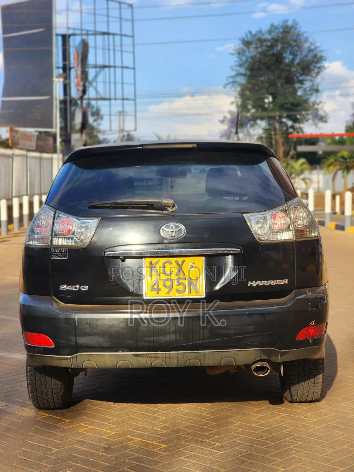 Toyota Harrier 2.4 2012 Black