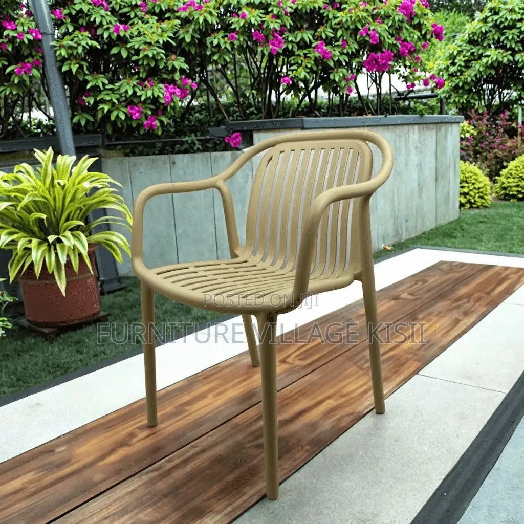 Home Garden Stackable Plastic Chair