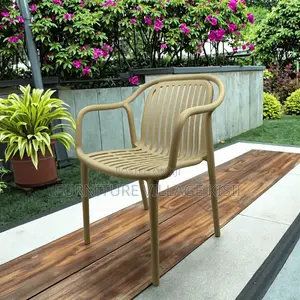Home Garden Stackable Plastic Chair