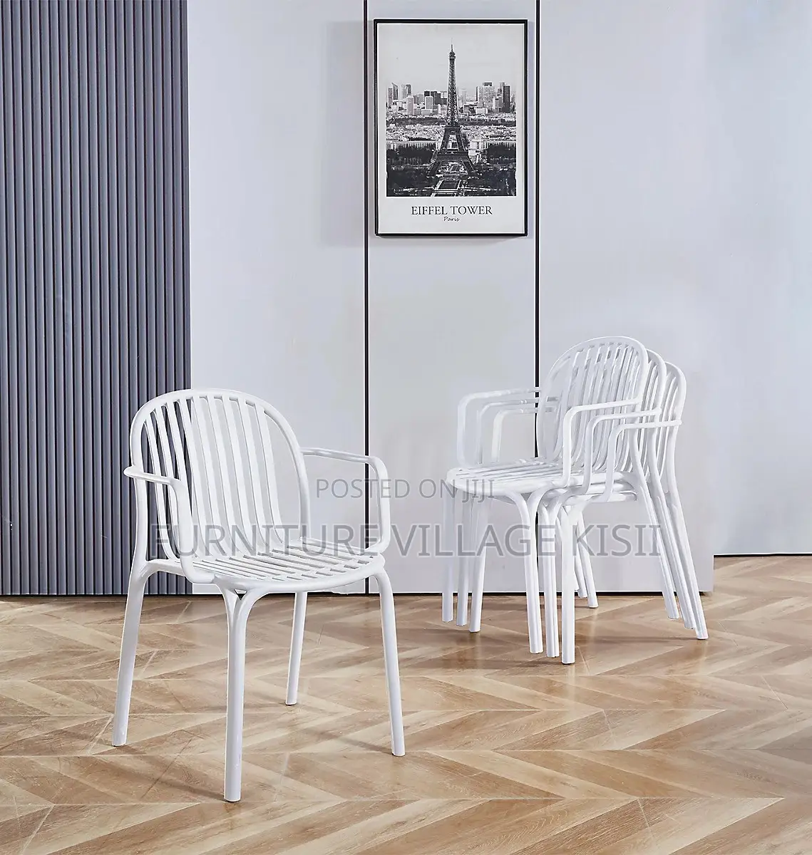 Home Garden Stackable Plastic Chair