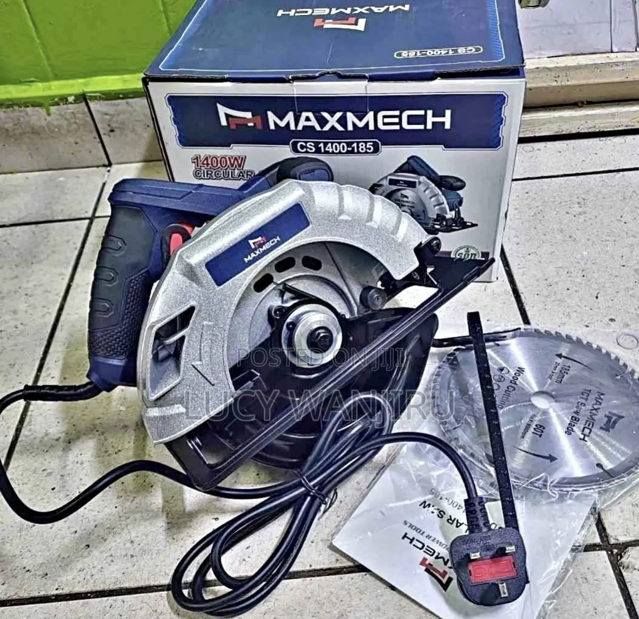 Maxmech Circular Saw 1400watts 7" > Professional