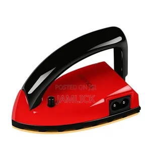 25W v-8 Mini Electric Iron Box – Foldable Handle - Pm