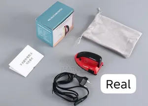 25W v-8 Mini Electric Iron Box – Foldable Handle - Pm